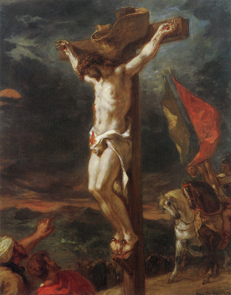 Christ sur la Croix par Eugène Delacroix - 1846