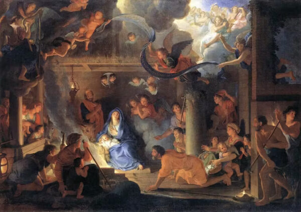 Adoration des bergers par Charles Le Brun (1689)